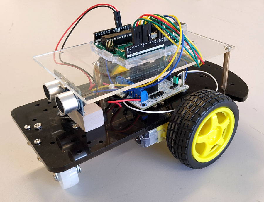 Robot car première sciences ingénieur jean dupuy tarbes